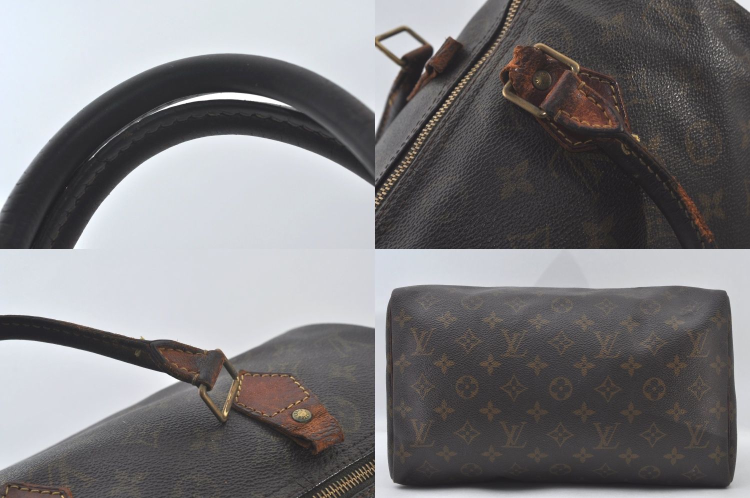 LOUIS VUITTON ルイヴィトン モノグラム スピーディ 30 ハンド
