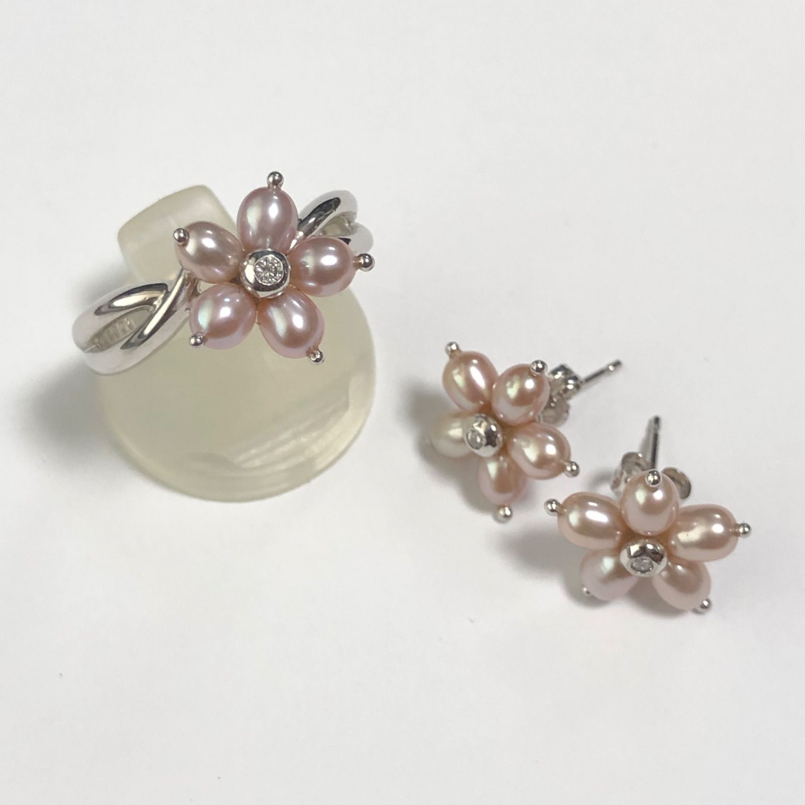 ミキモト ペルリータ パール リング ピアス セット販売 MIKIMOTO