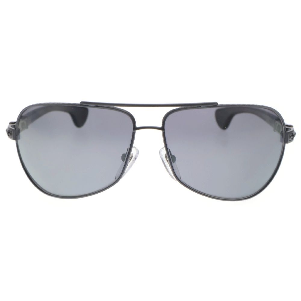 CHROME HEARTS (クロムハーツ) GRAND BEAST 2 サングラス ブラック アイウェア ウッド 6513-126