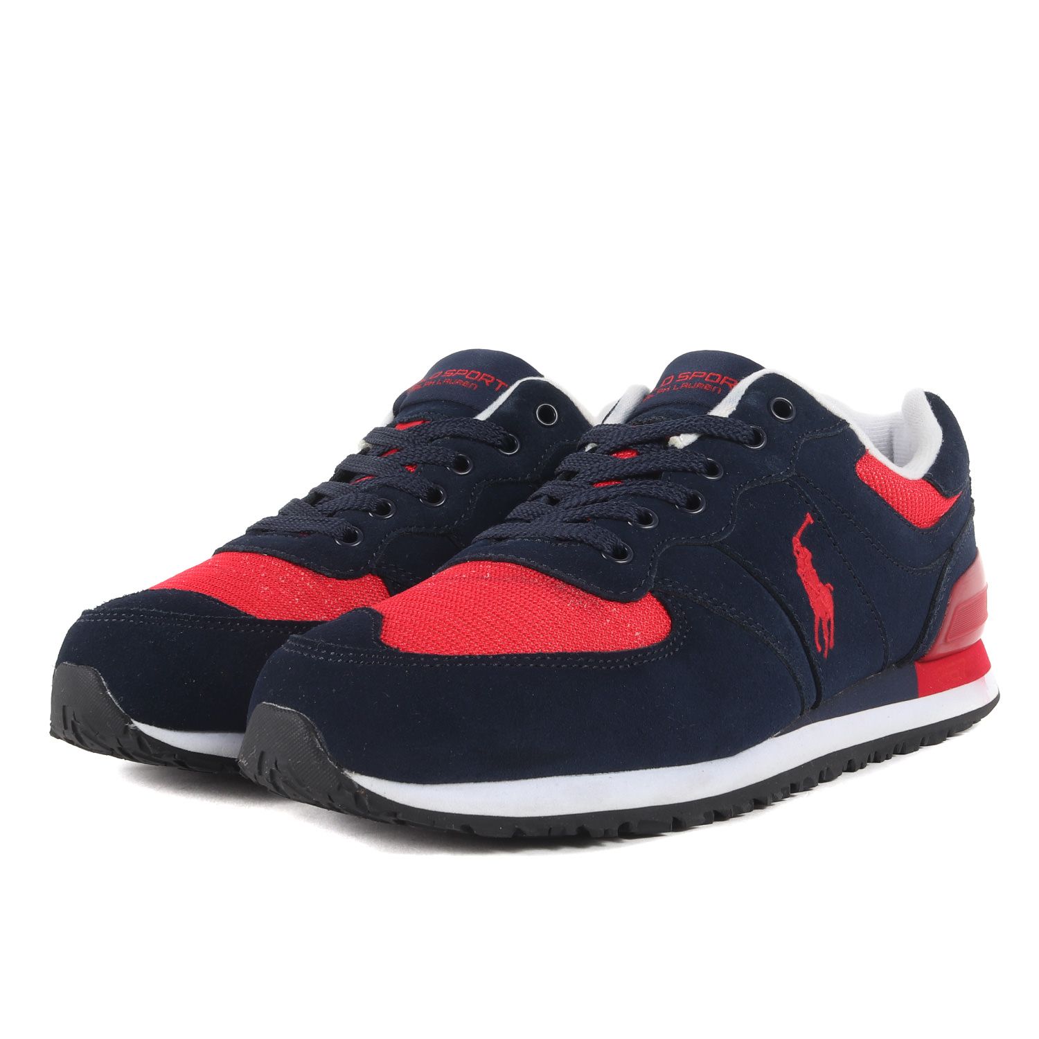 Polo Ralph Lauren ネイビー/レッド スニーカー ポロラルフローレン POLO RALPH LAUREN EVANSTON スニーカー