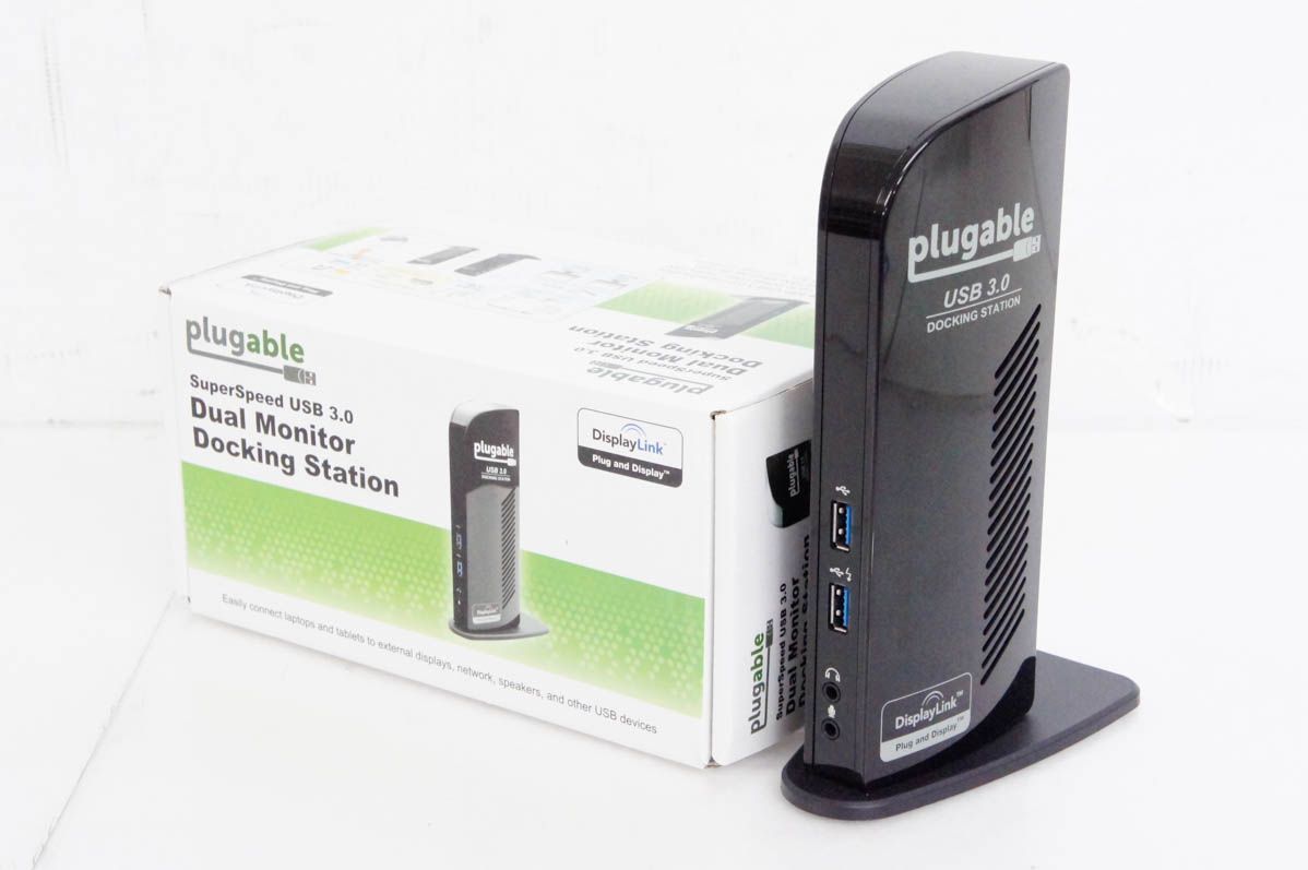 【中古】Plugable USB3.0/USB-C用ドッキングステーション UD-3900 Amazon | Plugable USB3.0 / USB-C 用ドッキングステーション 縦