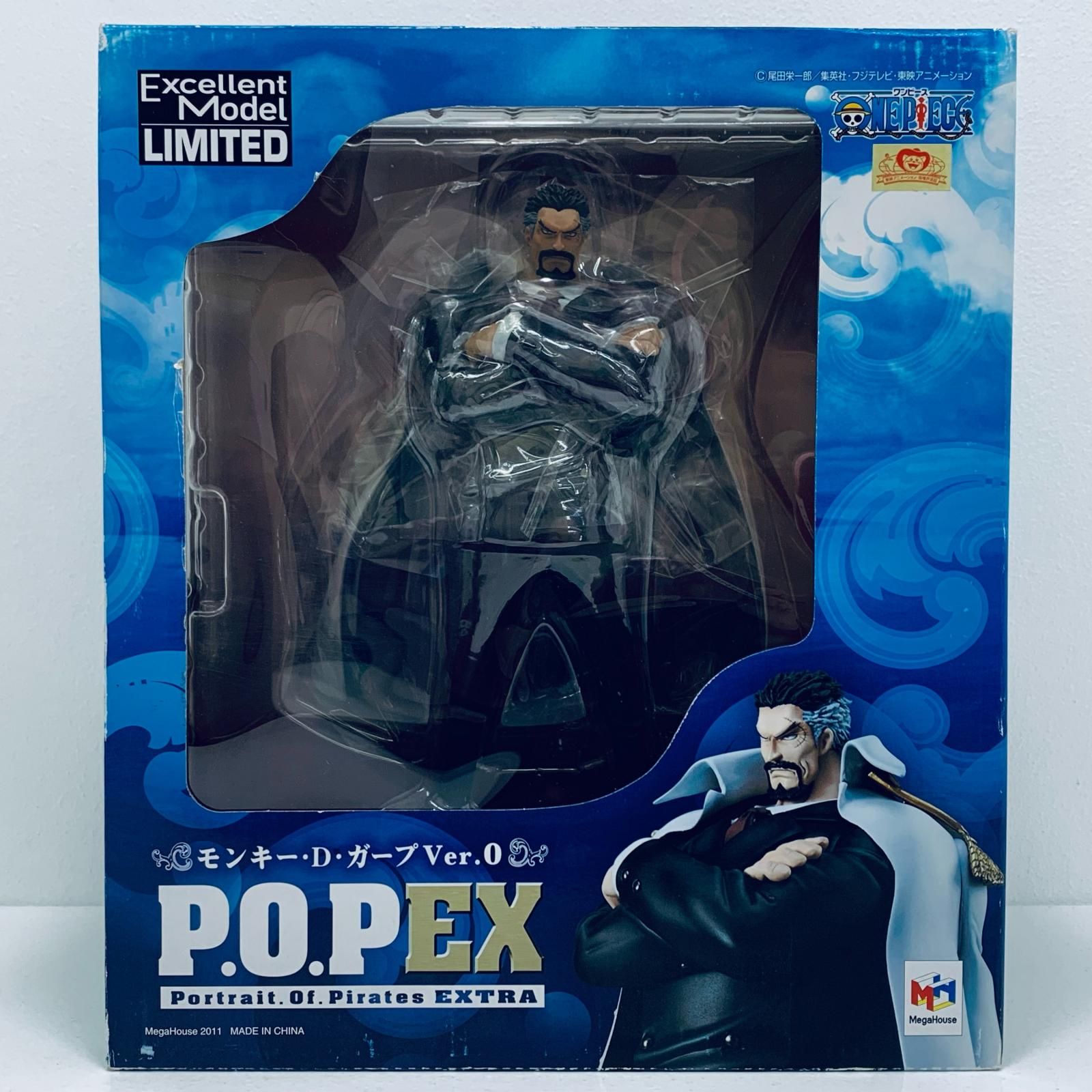 中古 Mega House | メガハウス フィギュア ワンピース モンキー・D・ガープ Ver.0 P.O.P NEO-EX 2011年製 エクセレントモデル ドン・キホーテ限定 【702】 中古 Mega House | メガハウス フィギュア ワンピース モンキー