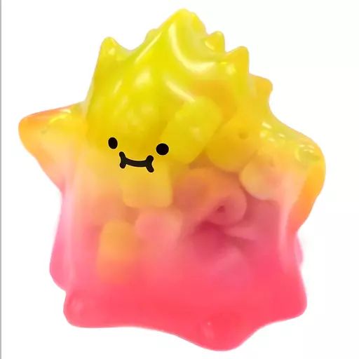 中古】トレーディングフィギュア Pink Star 「POPMART YUKI 虹色