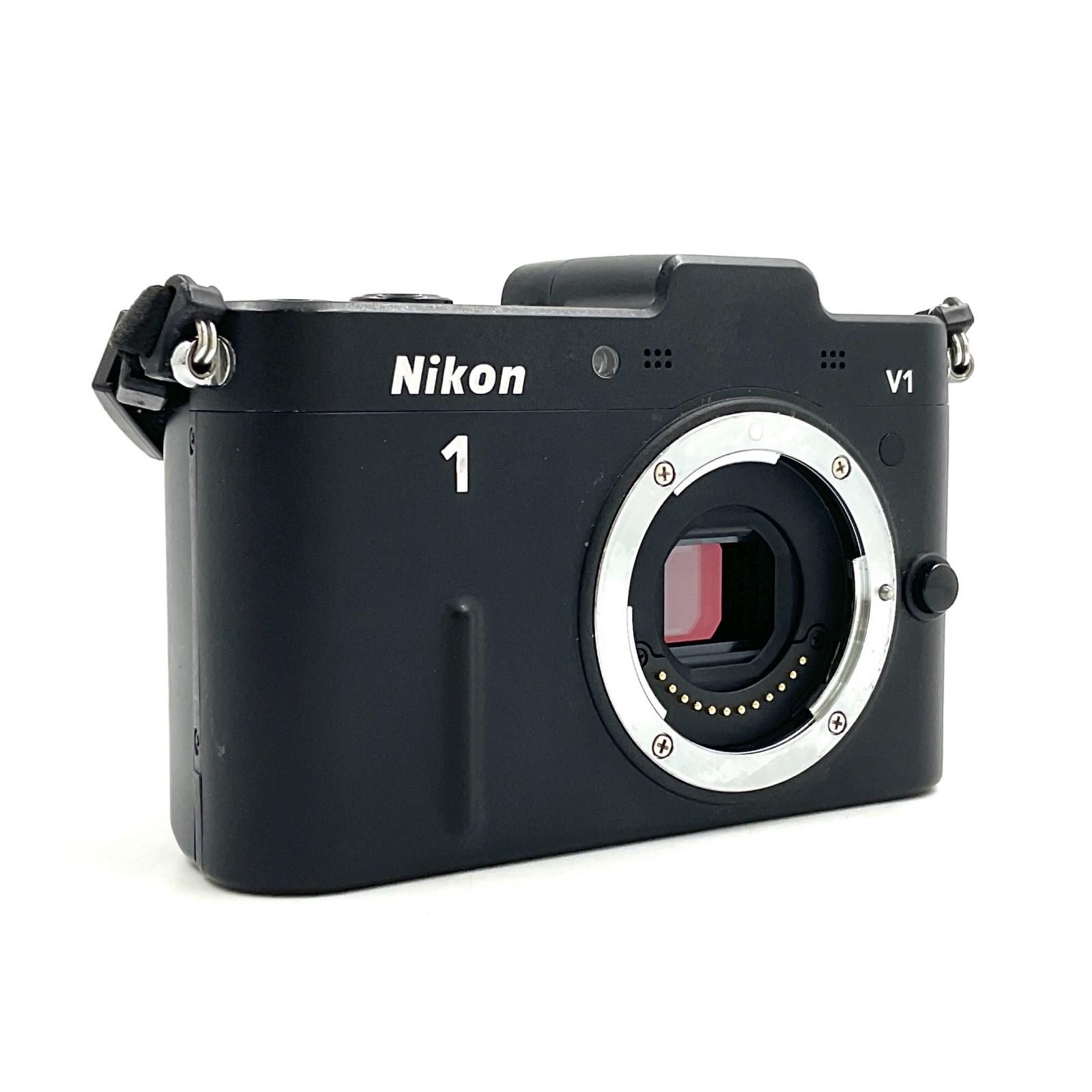 Nikon デジタル一眼 Nikon 1 V1 ボディ ブラック 動作確認済 【全額