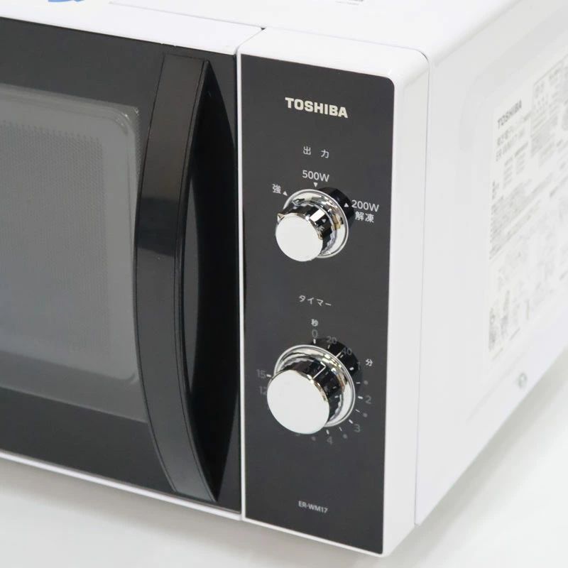 東芝 ER-M17Y(W) 単機能レンジ 17L ホワイト 2025年製 東芝