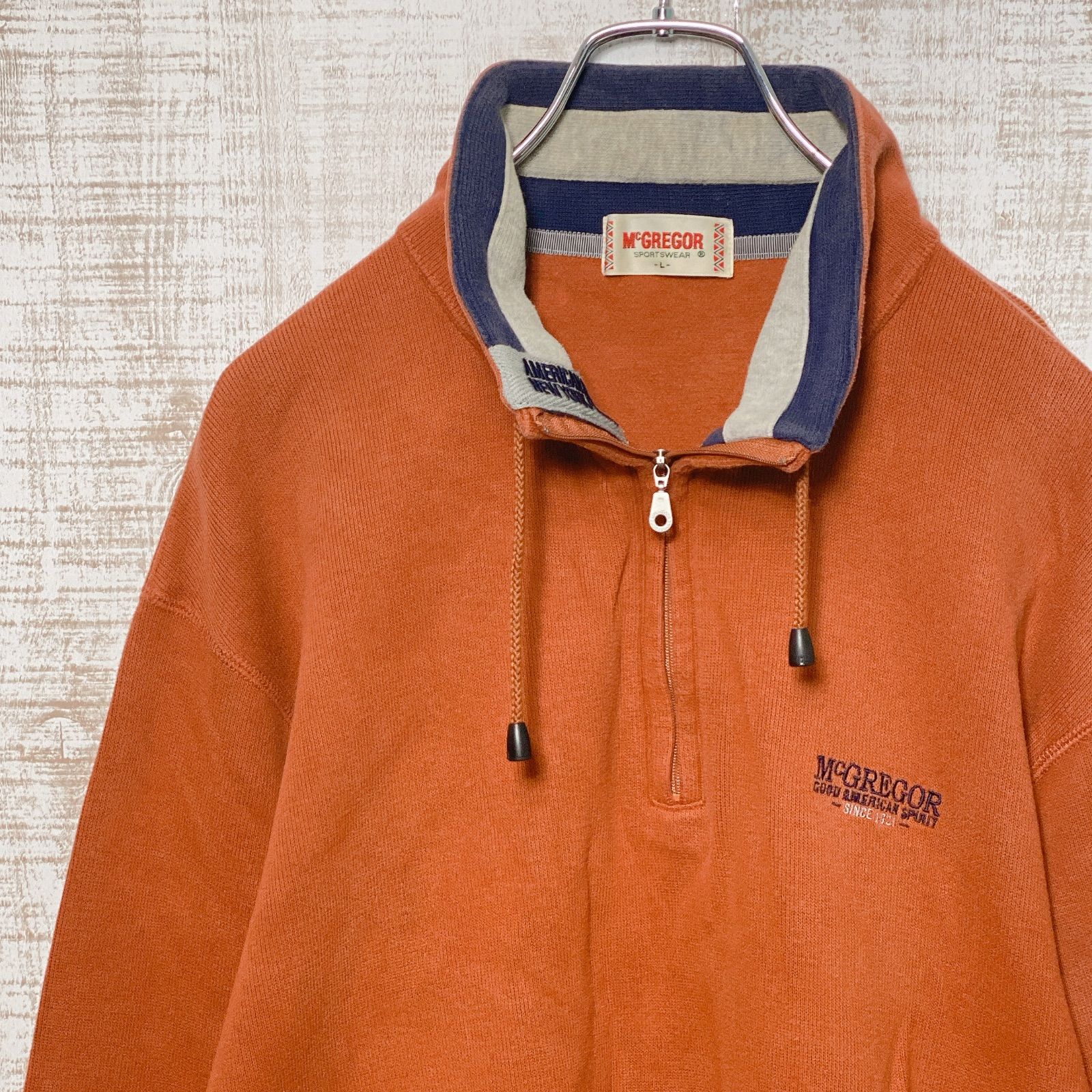 Mc GREGOR マックレガー　メンズ　トップス　長袖シャツ　トレーナー　Lサイズ　オシャレ　s28