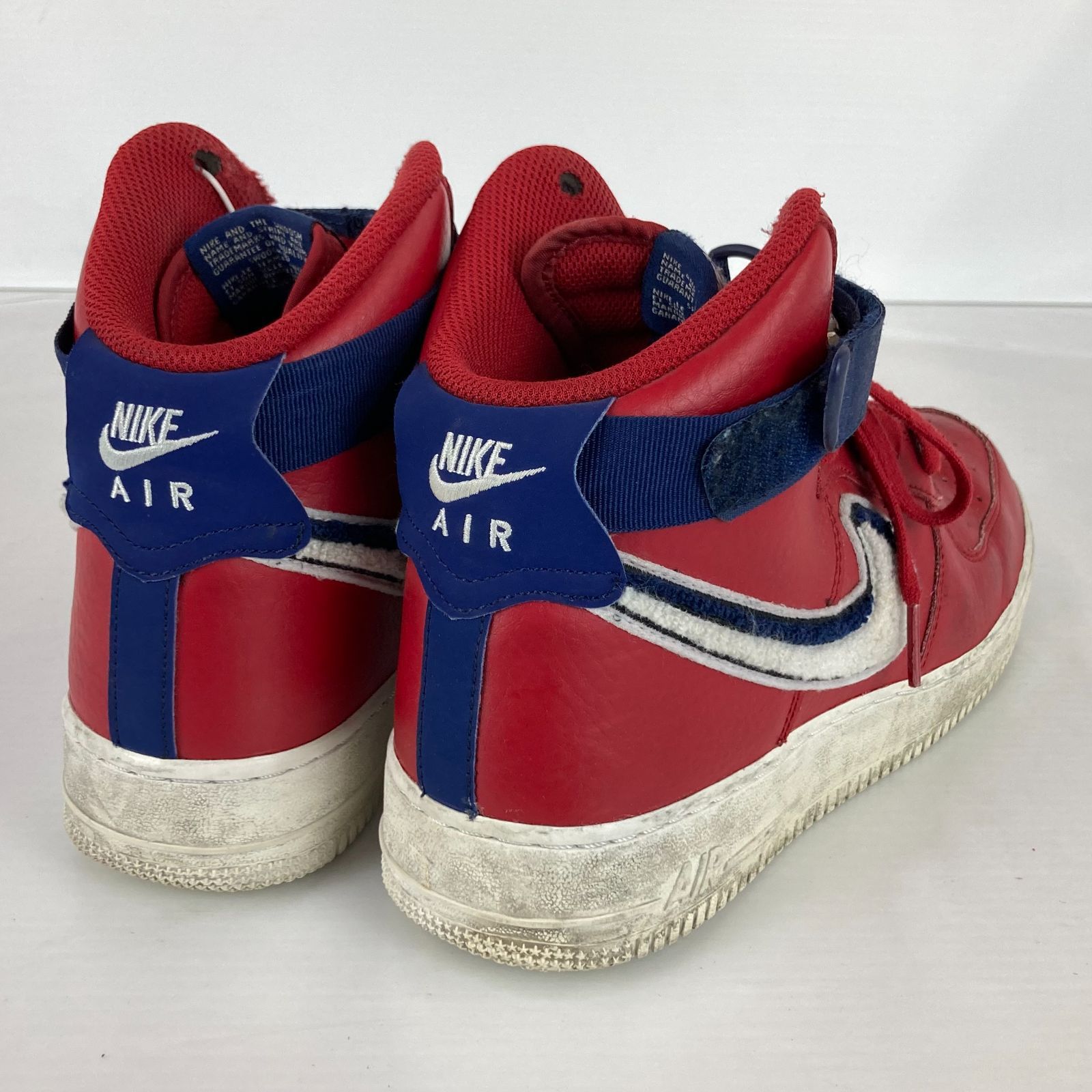 Nike Air Force 1 High 3D Chenille Swoosh Red White Blue ナイキ エアフォース スニーカー  26.5 00408hi◇149 - メルカリ