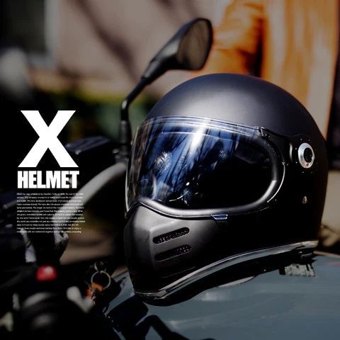 RIDEZ(ライズ) X HELMET MATT BLACK フルフェイスヘルメット Lサイズ