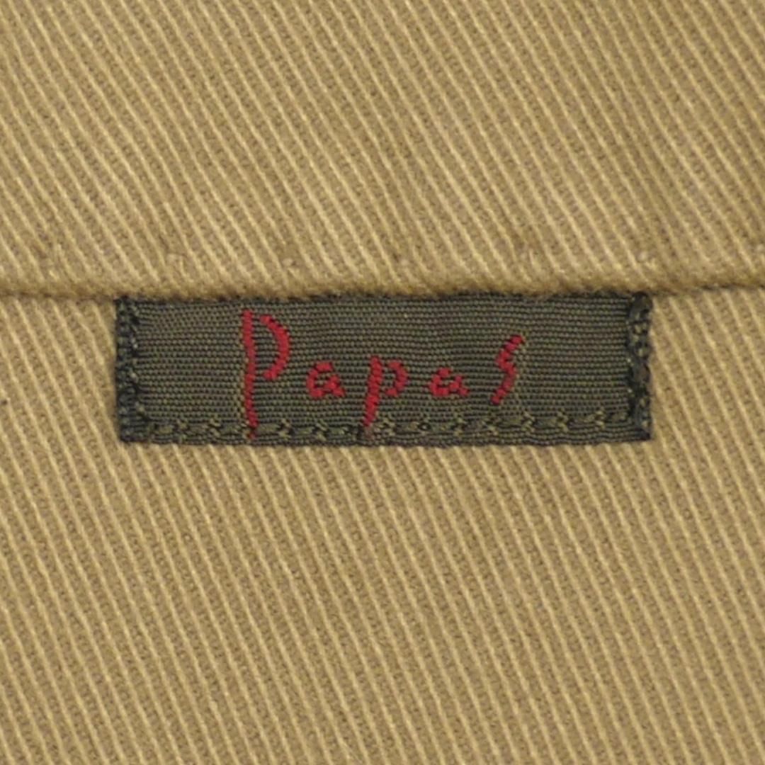 Papas パパス テーラード ジャケット ブレザー S ベージュ TY2939 Papas パパス テーラード ジャケット ブレザー S ベージュ