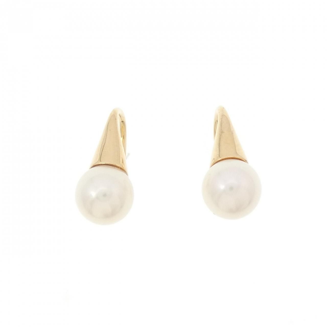 スタージュエリー アコヤパール ピアス 6.7mm DIAMOND & BABY AKOYA