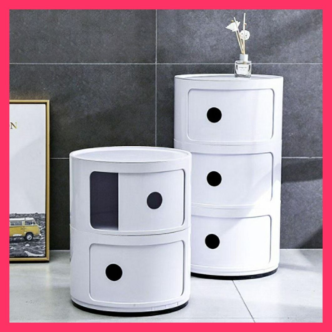 Kartell カルテル コンポニビリ ホワイト 2段 正規品 カルテル
