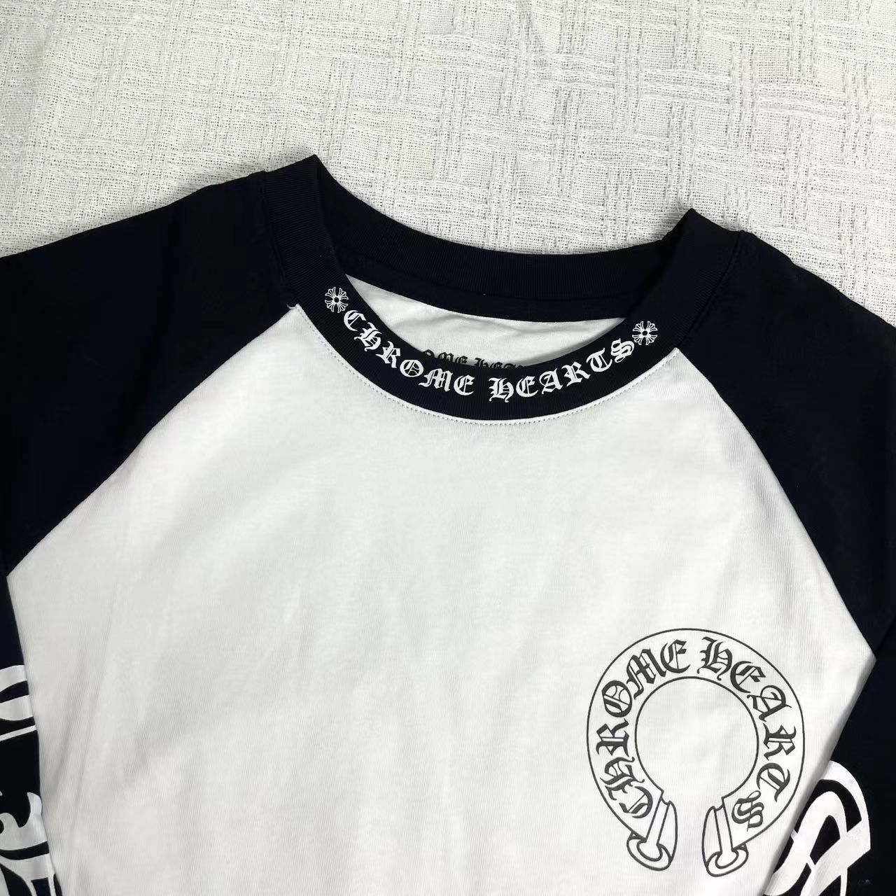 クロムハーツ CHROME HEARTS 長袖Tシャツ ベースボールラグラン XL 
