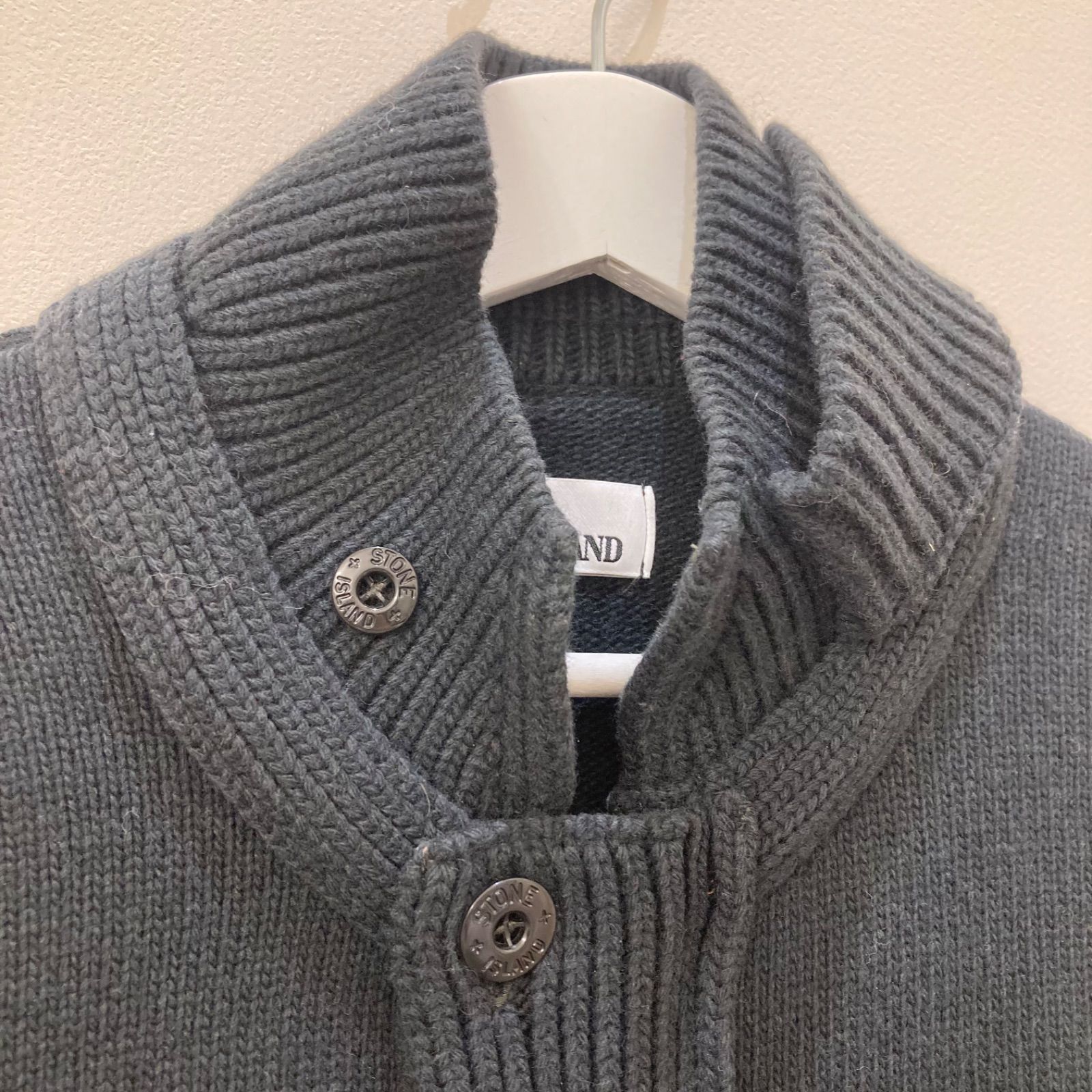 STONE ISLAND ストーンアイランド スタンドカラーニットカーディガン