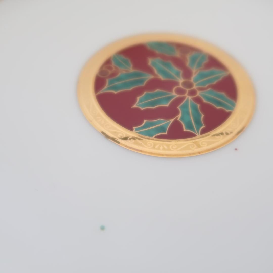 ノリタケ ヘミングウェイ クリスマス プレート 22cm ５枚セット SKLAD-KIRPICHA_RU