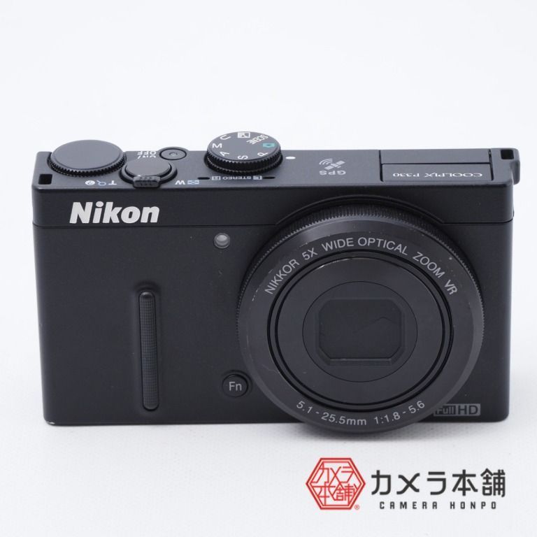 Nikon ニコン COOLPIX P330 ブラック - メルカリ