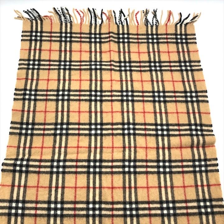 BURBERRY チェック柄ウールブランケット 140×200cm バーバリー