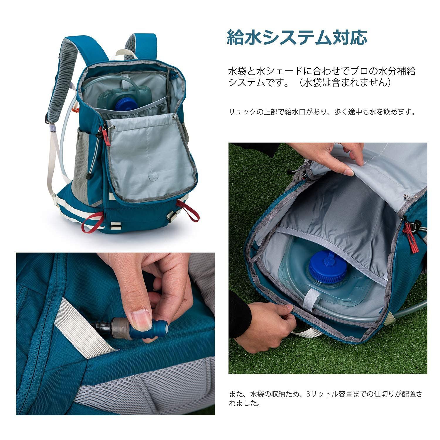 特価商品】バックパック ハイキング リュックサック 35L アウトドア 旅行 リュック クライミング キャンプ 登山 ザック デイバック  マウンテントップ(Mountaintop) 軽量 レインカバー付き - メルカリ