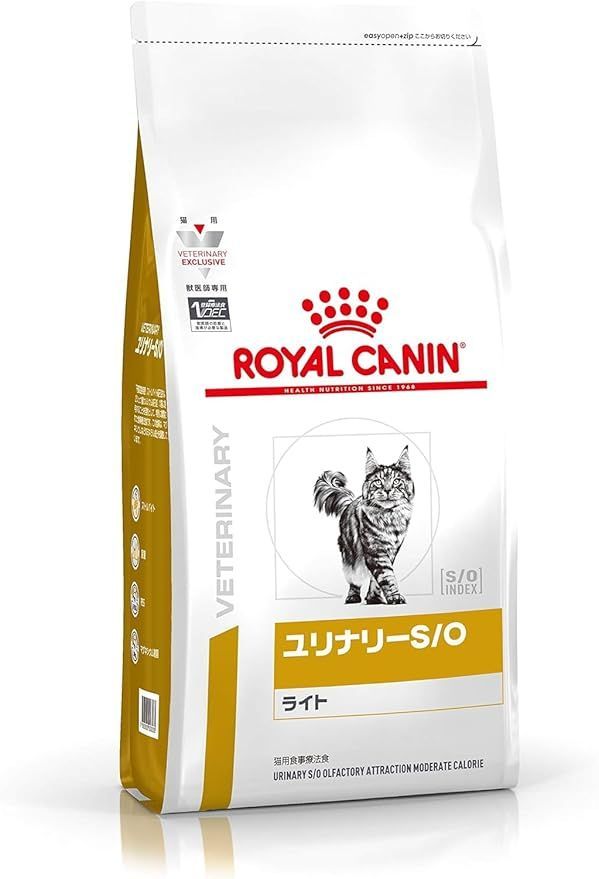 ショップ ロイヤルカナン 猫 キャットフード ユリナリー S|O ライト 2kg 尿路疾患 療法食 ドライ ネコ 肥満
