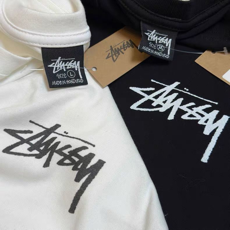 すぐ発送【Stussy】大人気 クルーネックキューブ半袖SSティー STUSSY ステューシー アイスキューブ プリント Tシャツ 2025春夏