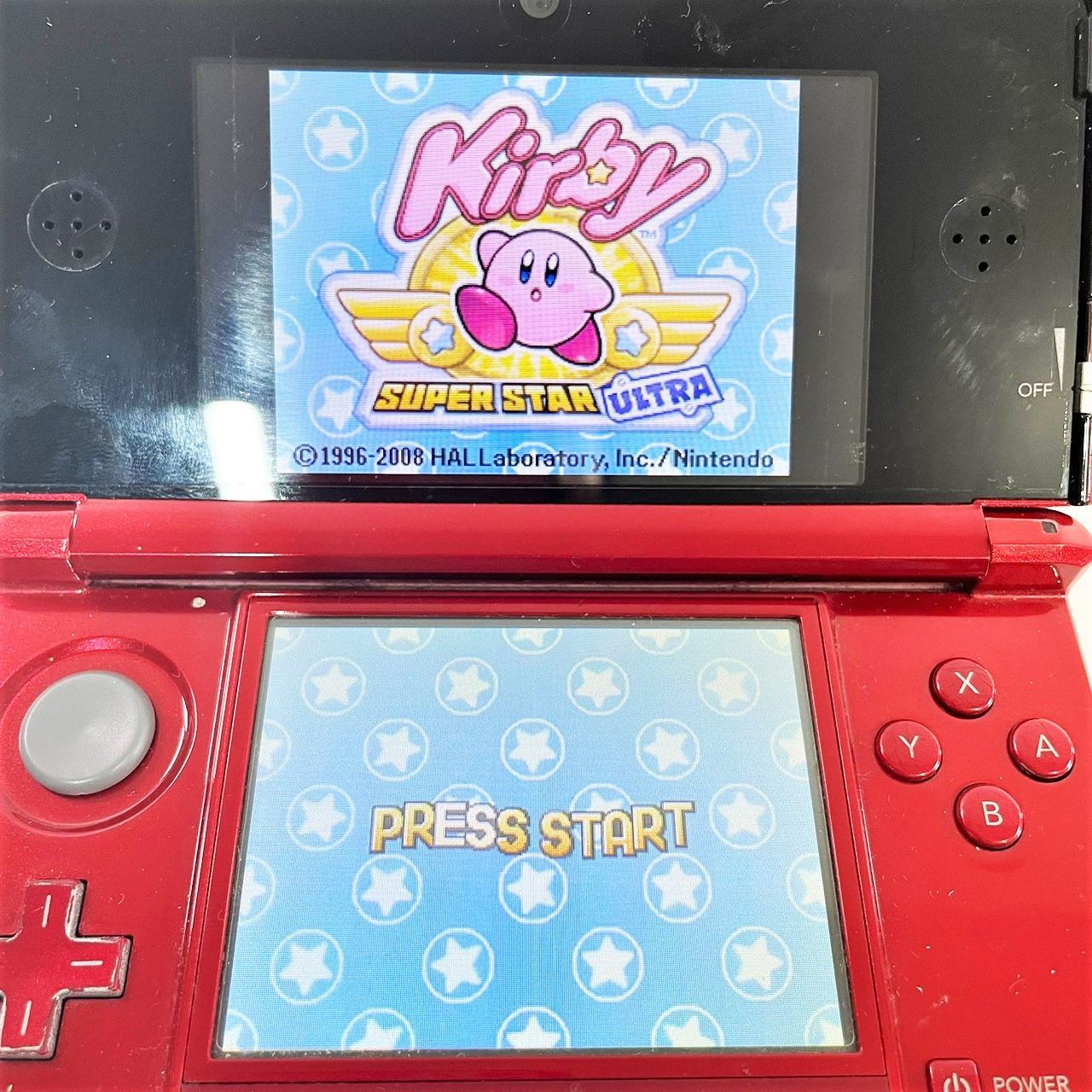 ◇【動作OK】海外版 NINTENDO DS カービィ スーパースター ウルトラ Kirby SUPER STAR ULTRA  NTR-YKWE-AUS ソフト カセット