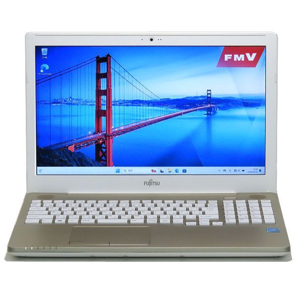 Celeron 3865U 8GB SSD 128GB 富士通 LIFEBOOK AH42/B1 15.6インチ
