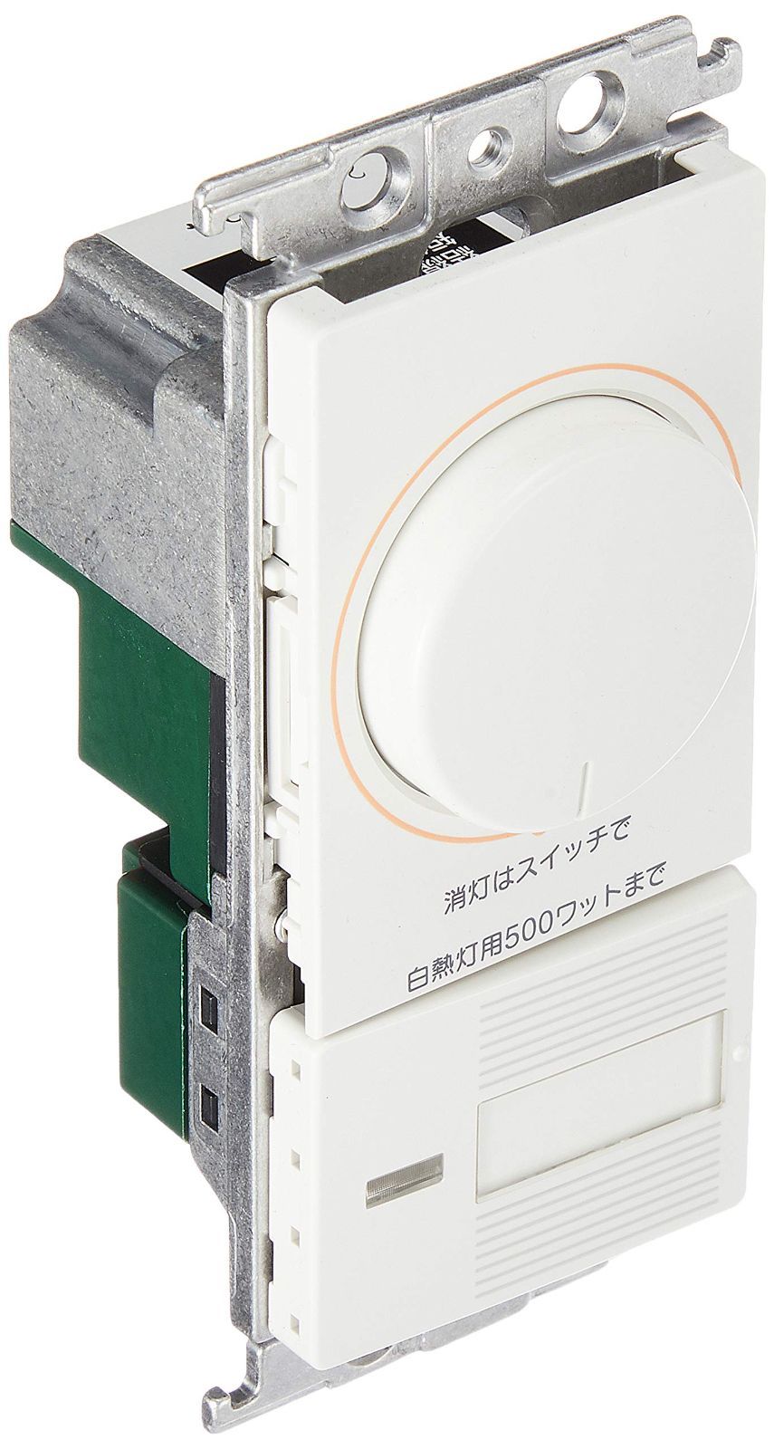 数量 コスモシリーズワイド21 埋込調光スイッチC ほたるスイッチC パナソニック Panasonic 白熱灯用500W ロータリー式 ホワイト AC100V 500W WTC57525WK