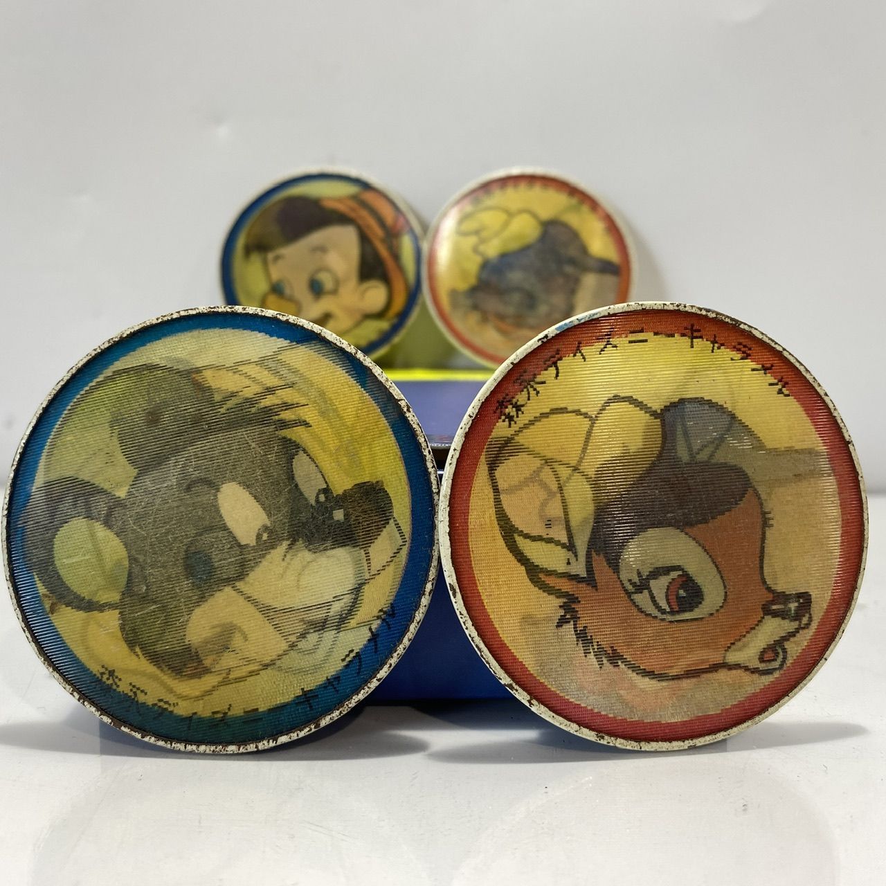 ディズニービックリバッジ 10点セット 森永ディズニーキャラメル (管理