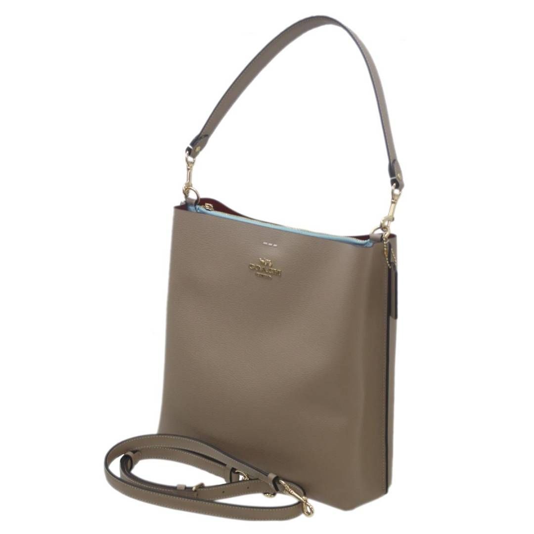 COACH|コーチ モリーバケット 2wayバッグ ハンドバッグ ショルダーバッグ ベージュ CA214 FS-no Aランク