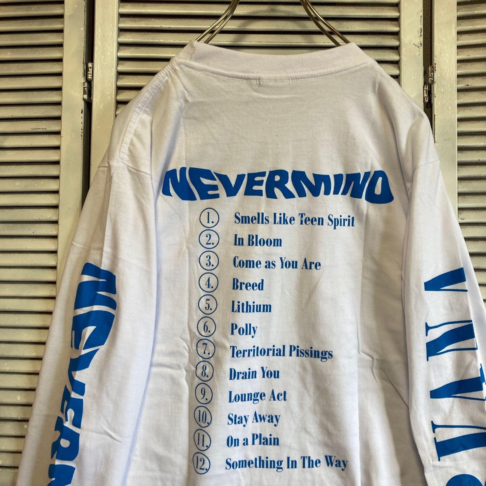 ◉ ニルバーナ NIRVANA カートコバーン 赤ちゃん ネバーマインド 白