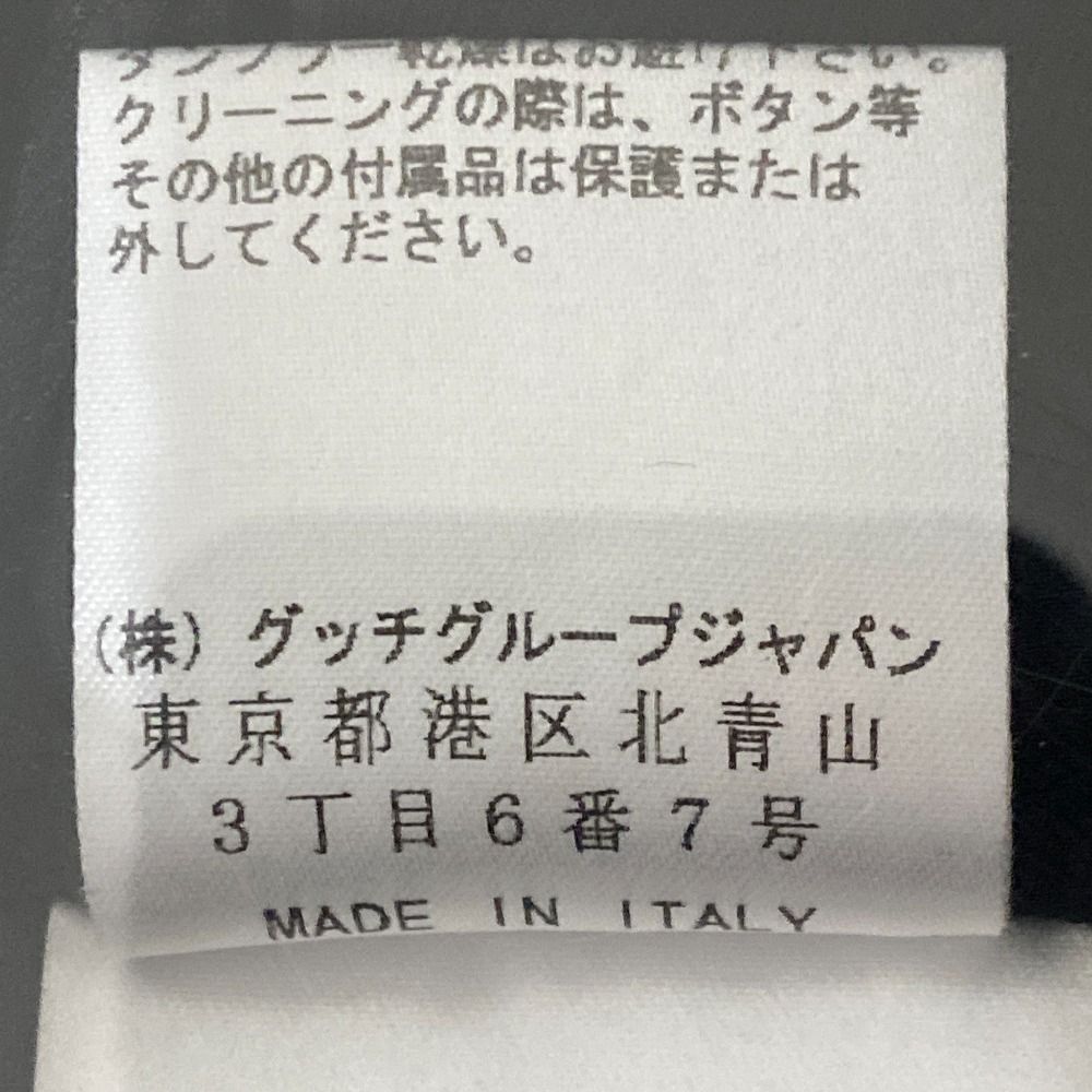 GUCCI グッチ ストレッチ バンブーチャーム ひざ丈 タイトスカート サイズ36 ブラック レディース 古着 NICORILABO_COM