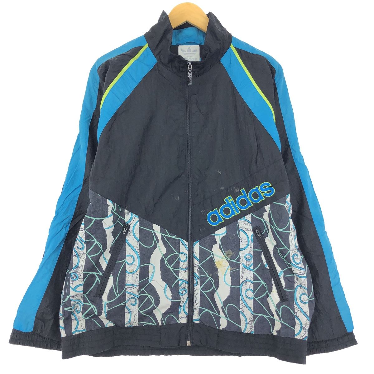 【専用】80s adidas ナイロントラックジャケット バックロゴ e49a736da3f1ae3efeaaebd94bbe59