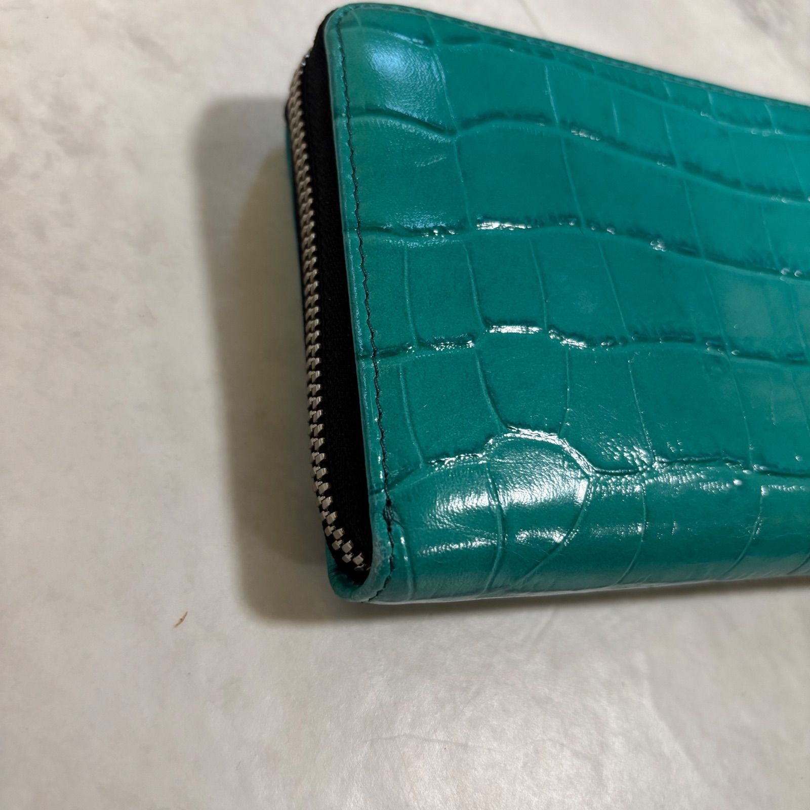 ☆【2個セット】Think Bee シンクビー 長財布 レザー ターコイズ 