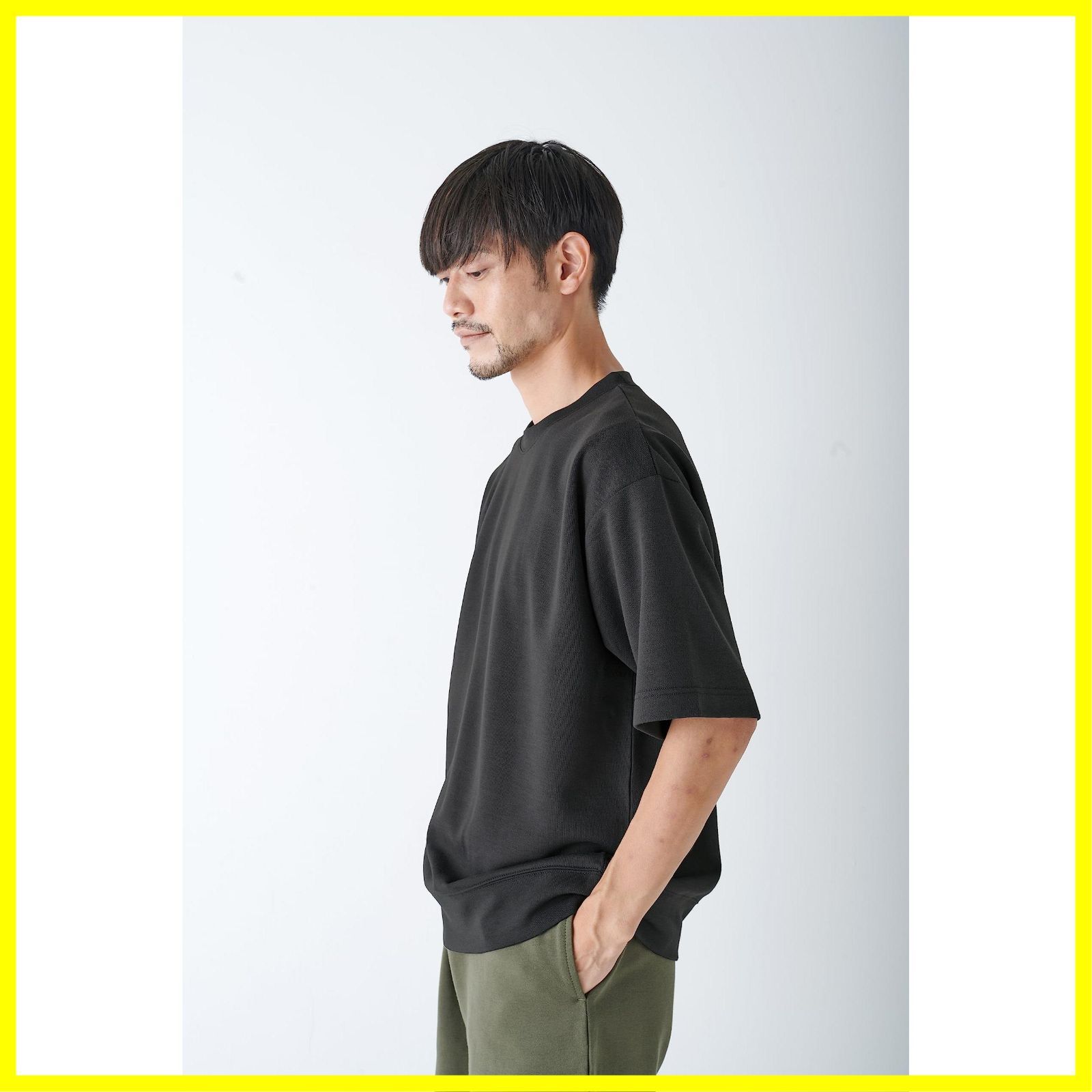 残りわずか】[ Essentials] ダブルフェイス スウェット Tシャツ ワイドフィット メンズ  (旧ブランド名:WHOLEPERSON(ホールパーソン)) - メルカリ