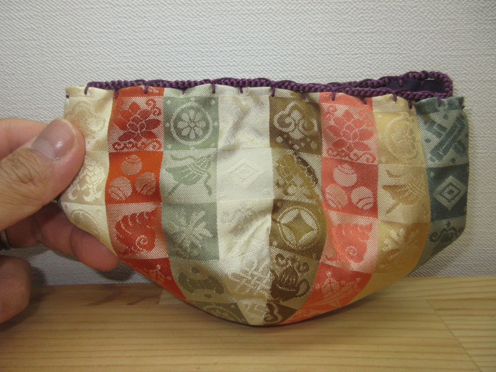 送料込【逢絢亭・新品】茶道具 三つ組仕覆 正絹 名物裂 遠州緞子 送料込【逢絢亭・新品】茶道具 仕覆 三つ組仕覆 正絹 名物裂