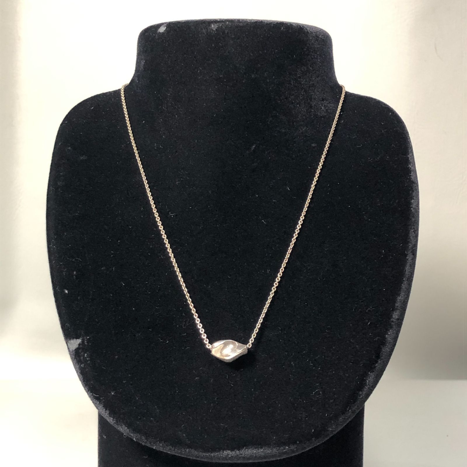 TIFFANY ティファニー ネックレス STERLING SILVER 重量約5g 10TH FSA 