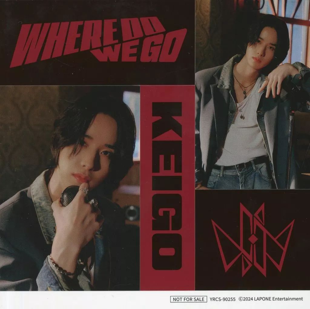 中古】シール・ステッカー 佐藤景瑚(JO1) シートステッカー 「CD WHERE