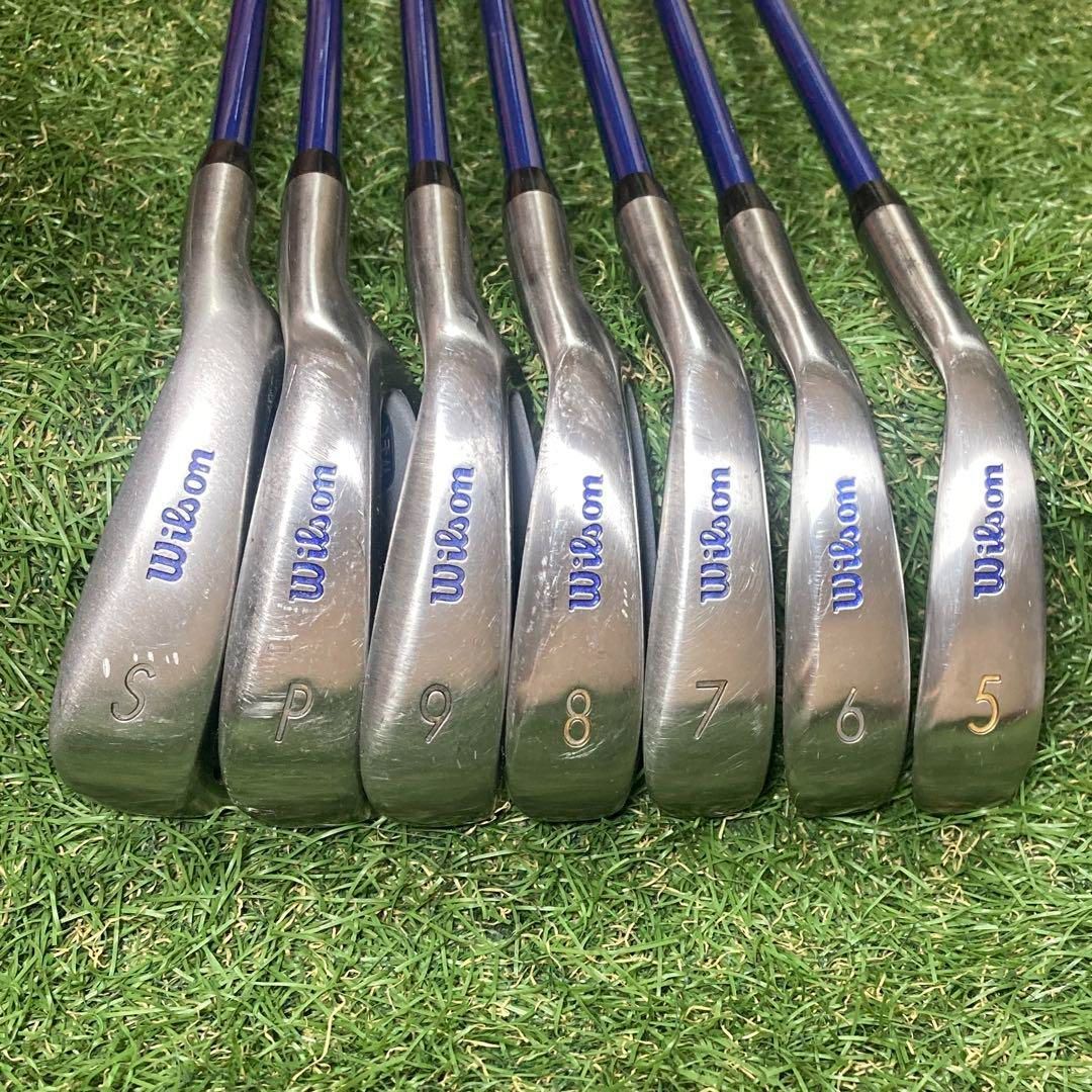 レディース　Wilson EPOLOC 10点クラブセット　ウィルソン レディース Wilson EPOLOC 10点クラブセット ウィルソン - メルカリ