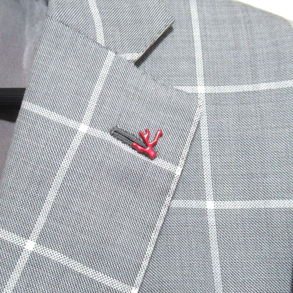 ISAIA テーラードジャケット チェック柄　GREGORY ISAIA テーラードジャケット チェック柄GREGORY