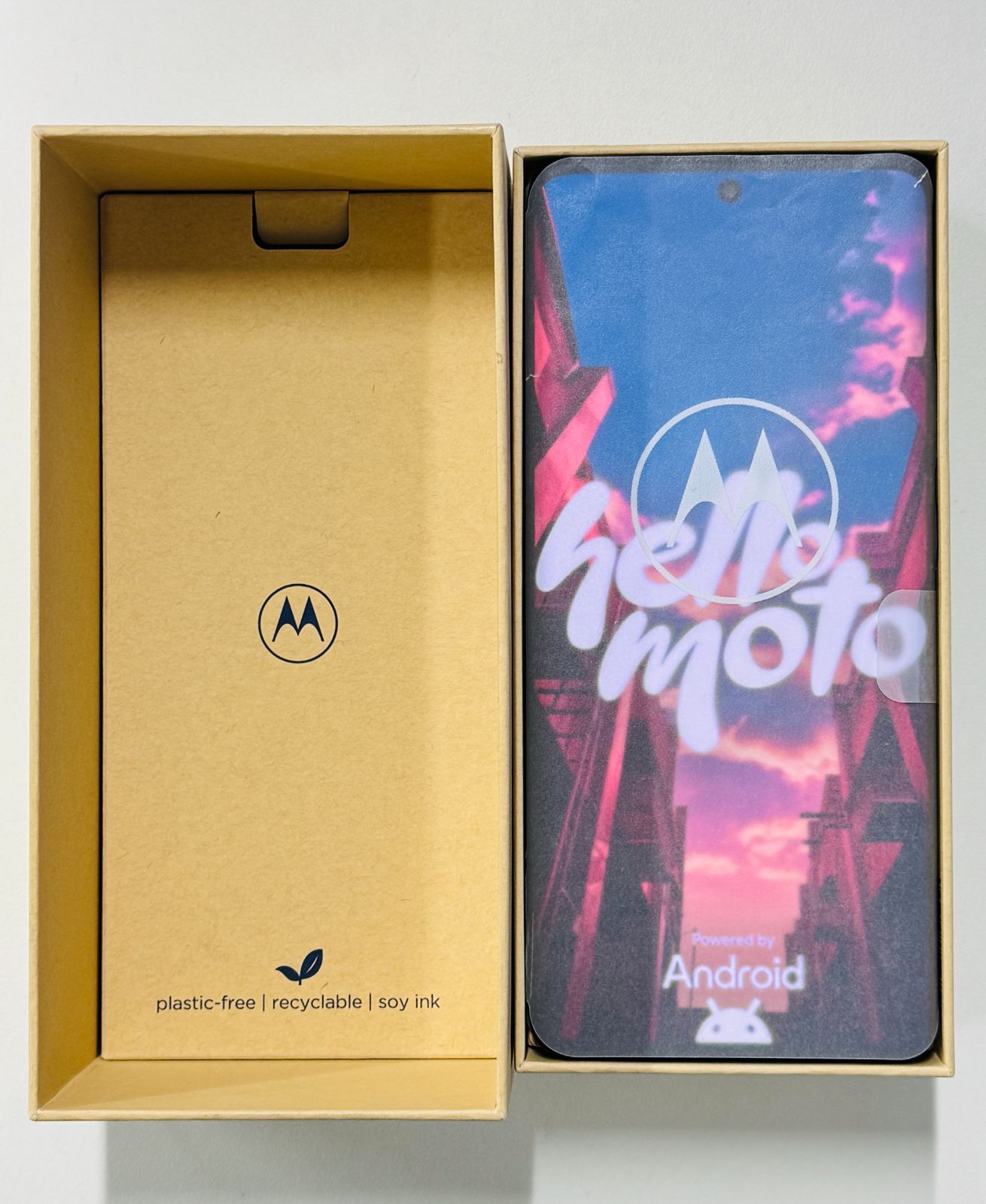 「新品」motorola edge 50s pro 256GB ブラックビューティー MOSAH1 判定〇【管理番号S012811】