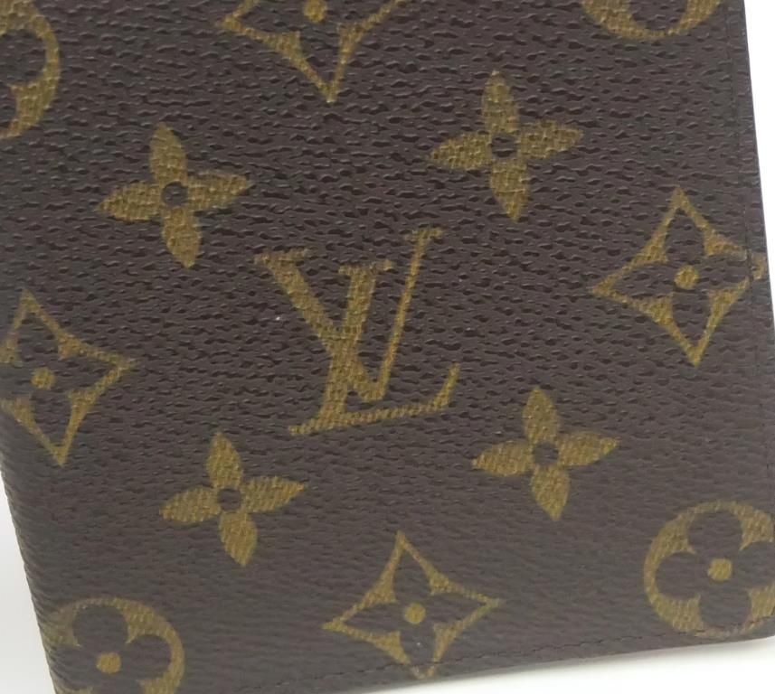 ルイ・ヴィトン LOUISVUITTON 二つ折り財布 ポルト ビエ・6