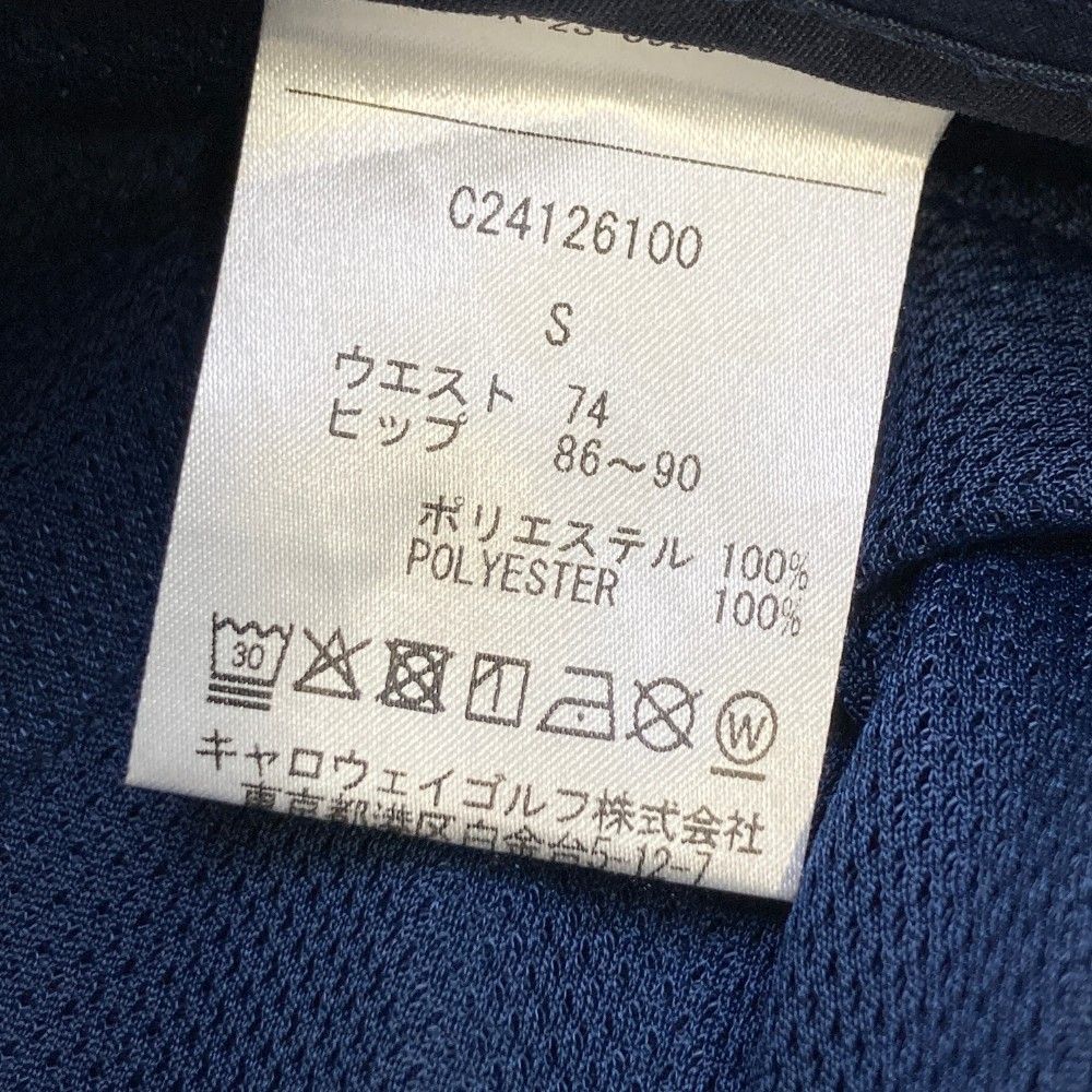 サイズ：S CALLAWAY キャロウェイ 2024年モデル ロングパンツ  ネイビー系 [240101462142] ゴルフウェア メンズ ストスト サイズ：S CALLAWAY キャロウェイ 2024年モデル ロングパンツ