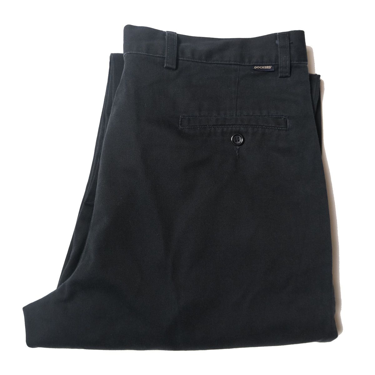 00s DOCKERS 2タック リネン コットン スラックス パンツ 36