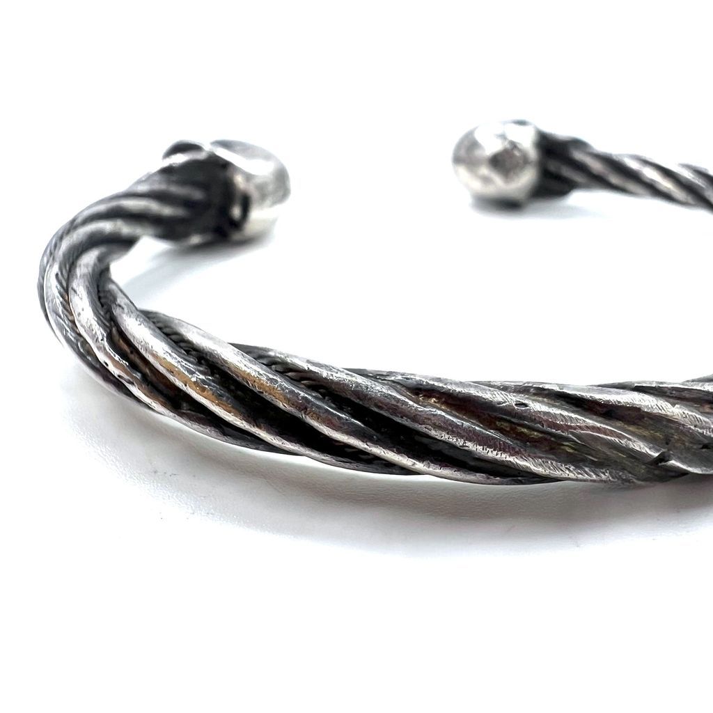 Gaboratory ( GABOR ) スカル ワイヤー バングル Skull Wire Bangle