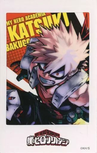 中古】キャラカード [単品] 爆豪勝己(枠白) 特製フォトカード
