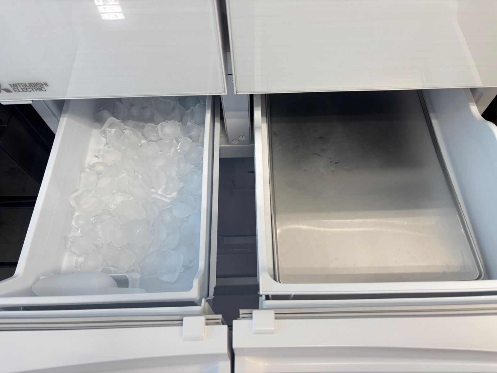 冷蔵庫 MR-MX50D-W MR-MX50D-W 冷蔵庫 置けるスマート大容量 MX