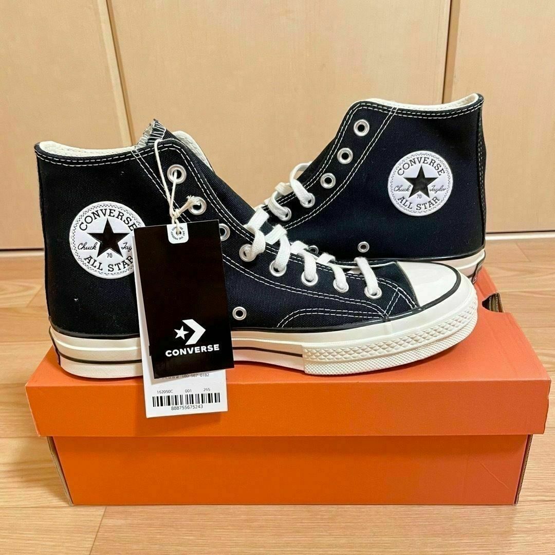 コンバース converse チャックテイラー CT70 HI ブラック箱付