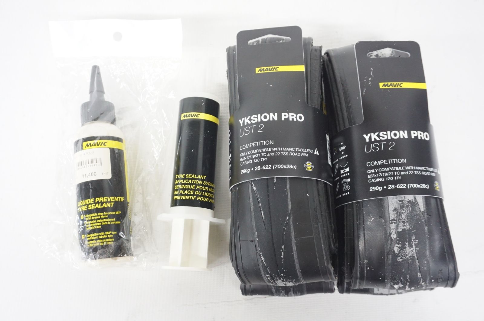 MAVIC 「マヴィック」 YKSION PRO UST 2 タイヤ セット / バイチャリ