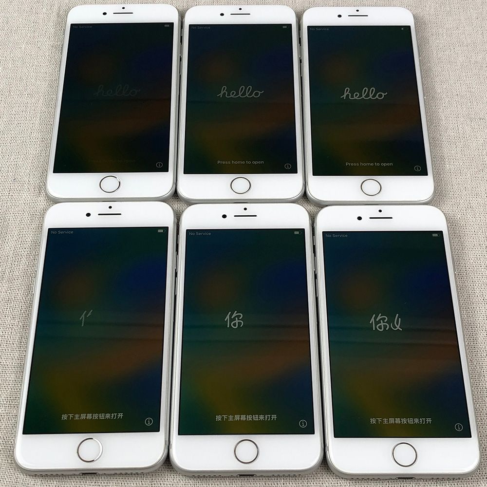 iPhone 8 シルバー 6台セット iPhone 8 シルバー 6台セット 6点セット・SIMロック解除済】Apple iPhone 8