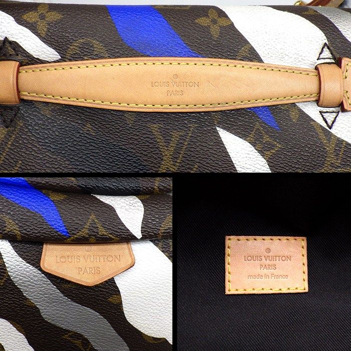 ルイ・ヴィトン Louis Vuitton ボディバッグ リーグオブレジェンド コラボ バムバッグ M45106 ブラウン ブルー LV×LOL モノグラムキャンバス 【中古】 ルイ・ヴィトン Louis Vuitton ボディバッグ リーグオブレジェンド