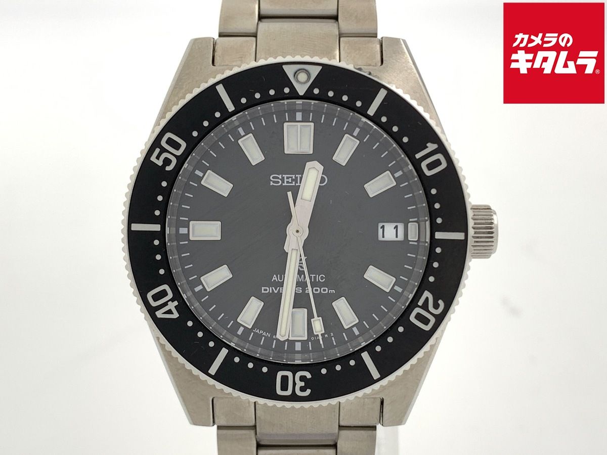 セイコー プロスペックス ブラック SBDC141|6R35-00P0 ステンレススティール